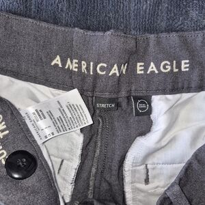 American Eagle Stretch Gray Shorts